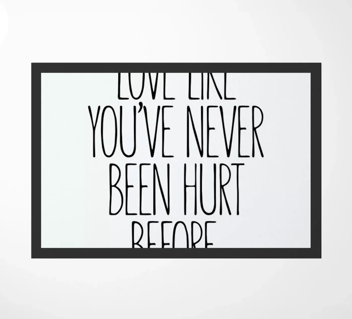 Love zerbino da Studio One