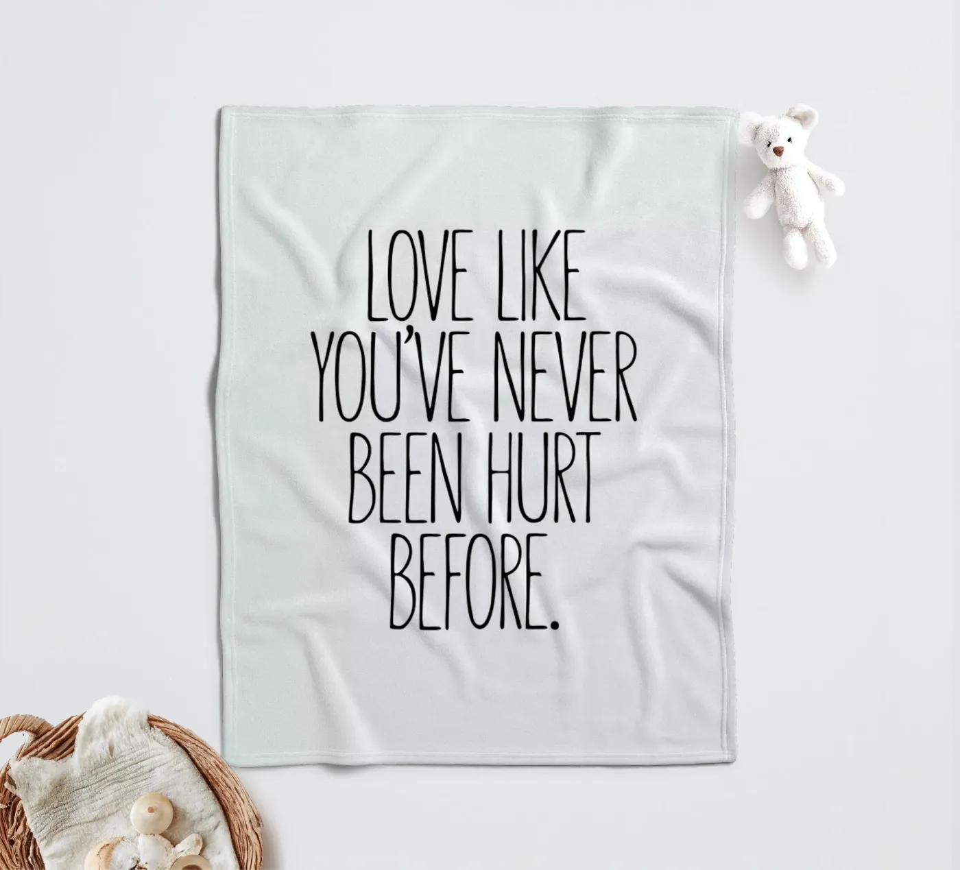 Love fleecedeken van Studio One