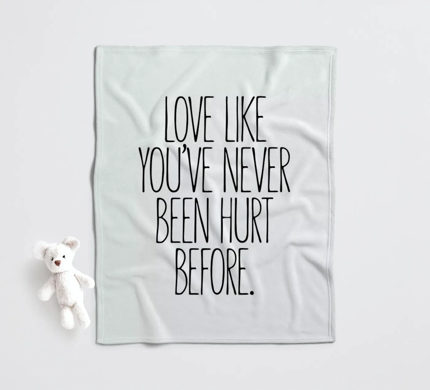 Love fleecedeken van Studio One