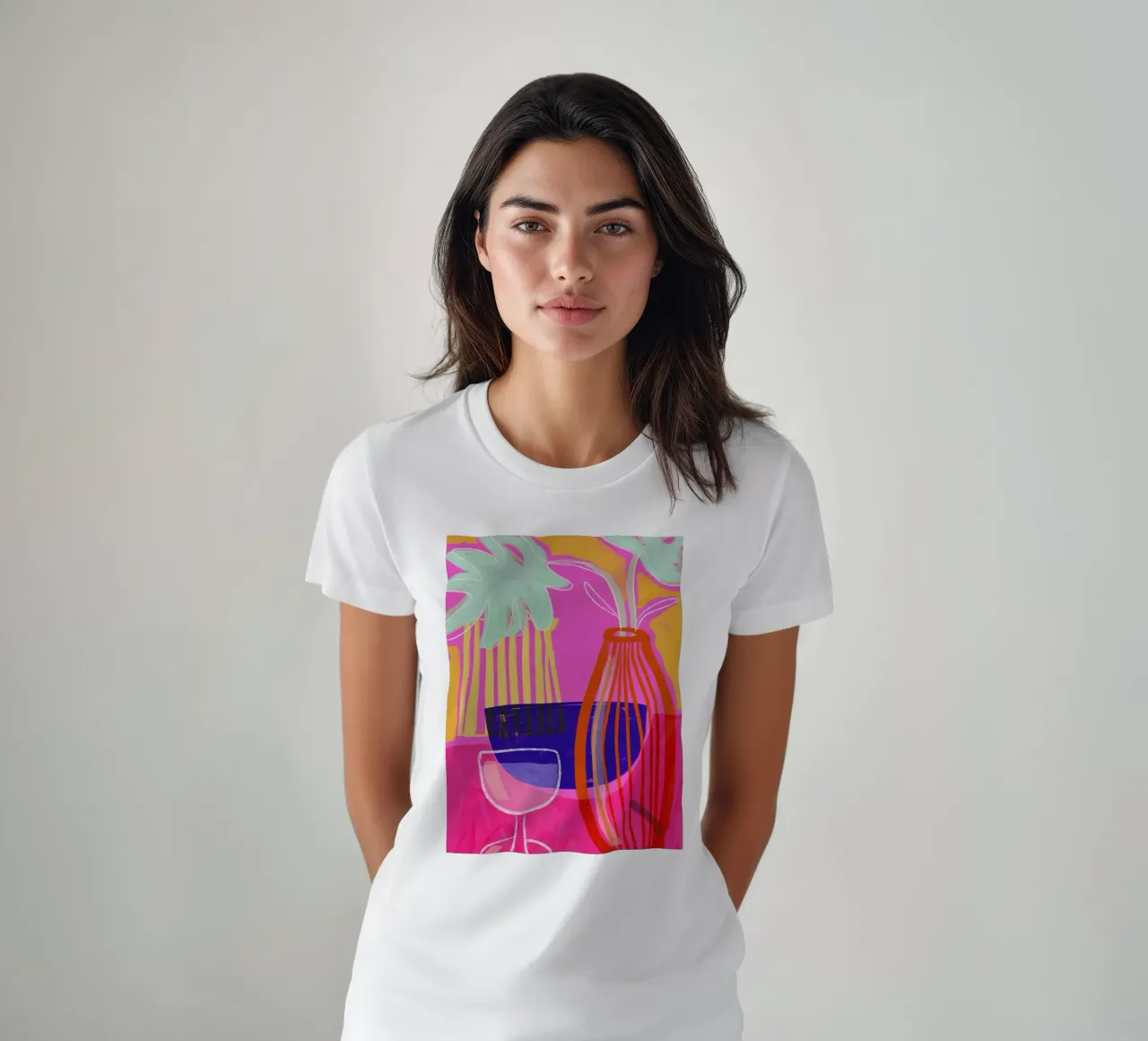 Neon Still Life No 7 t-shirt da treechild
