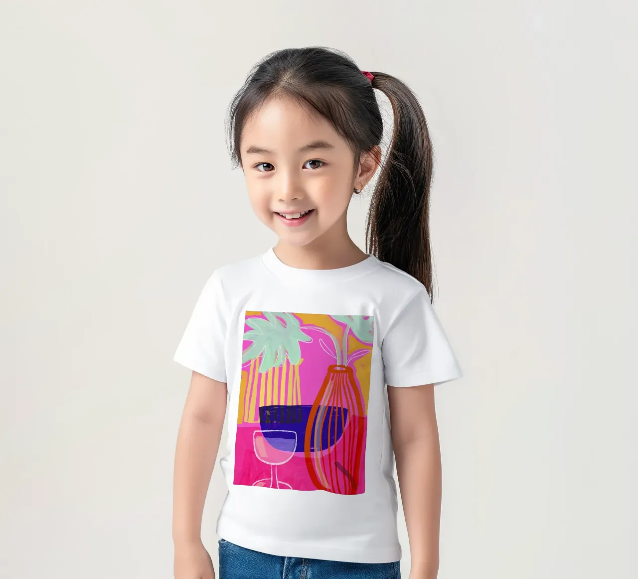 Neon Still Life No 7 Kinder T-Shirt von treechild