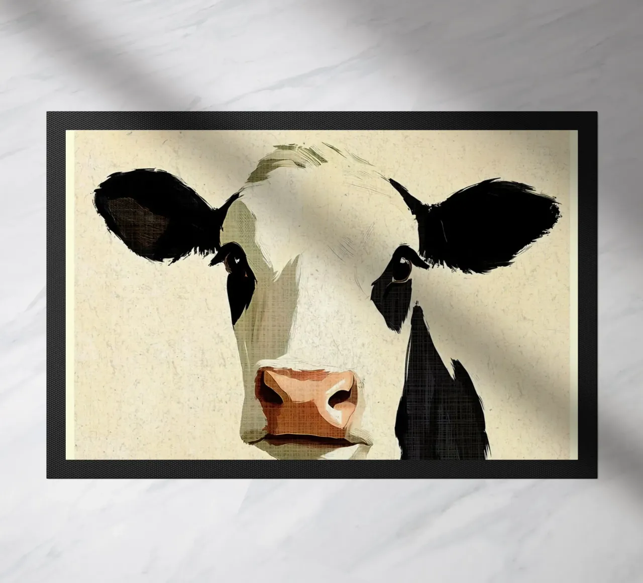 Ritratto di mucca zerbino da Shawna Studio