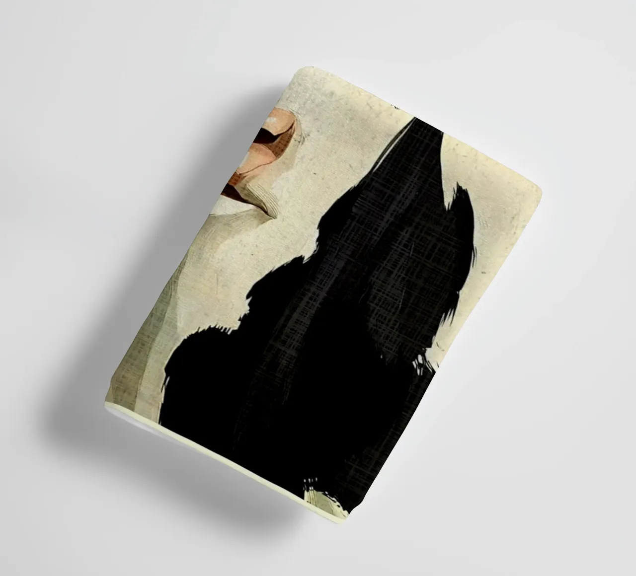 Ritratto di mucca asciugamano da bagno da Shawna Studio