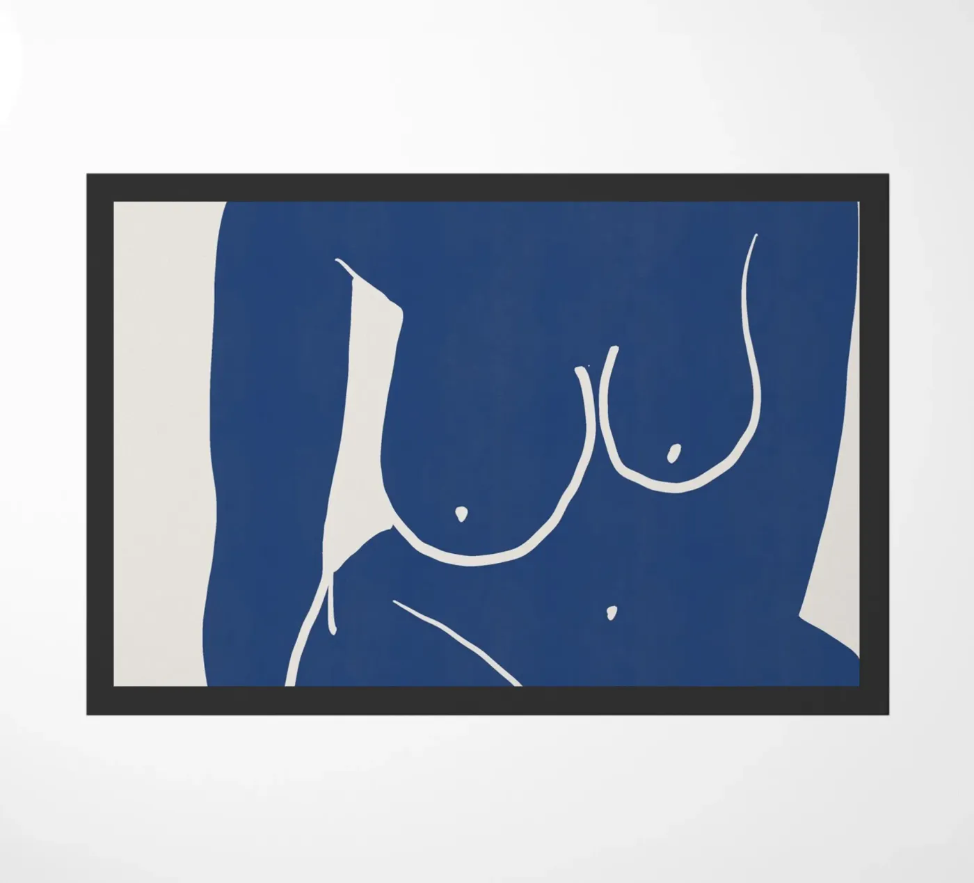 Modello in blu zerbino da Little Dean