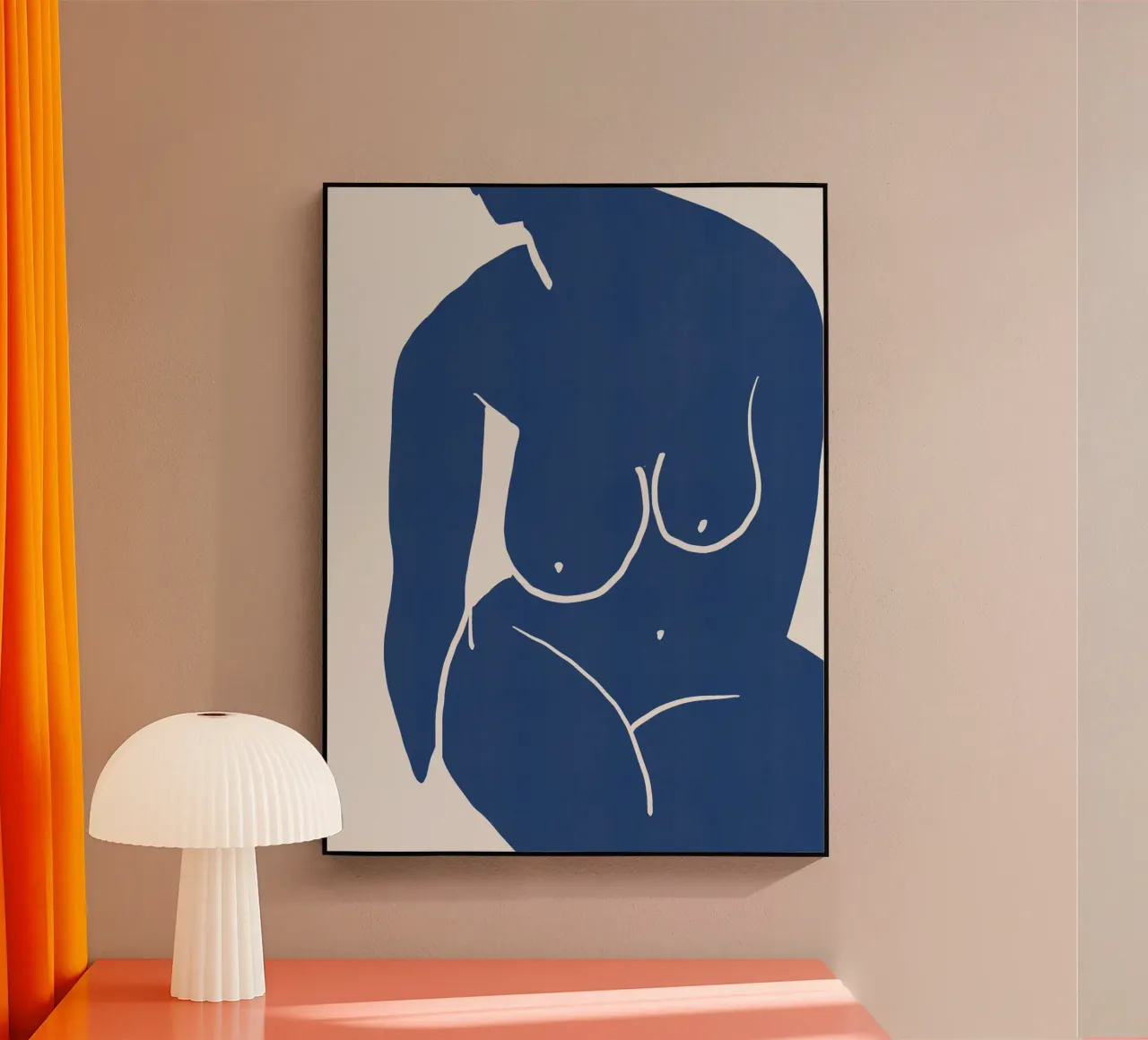 Modello in blu plexiglass da Little Dean