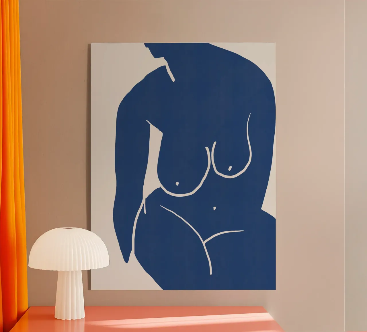 Modello in blu plexiglass da Little Dean