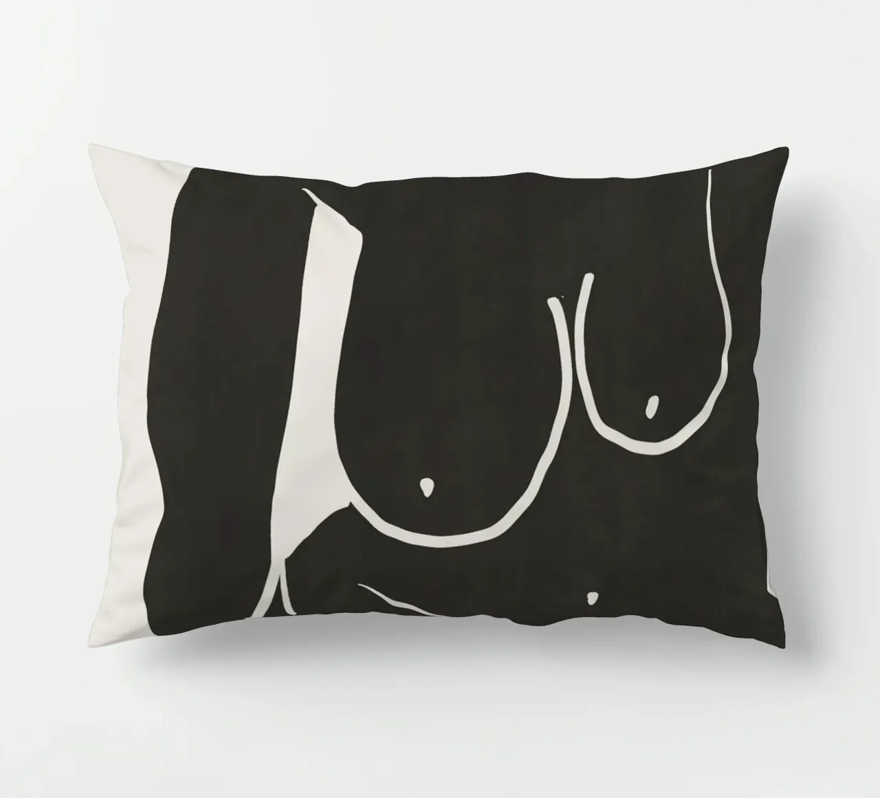 Modello in nero cuscino da Little Dean