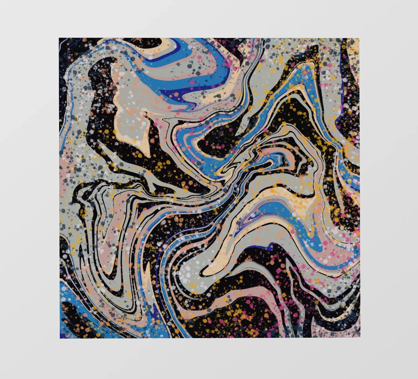 Marmer stroom backlit folie van Little Dean