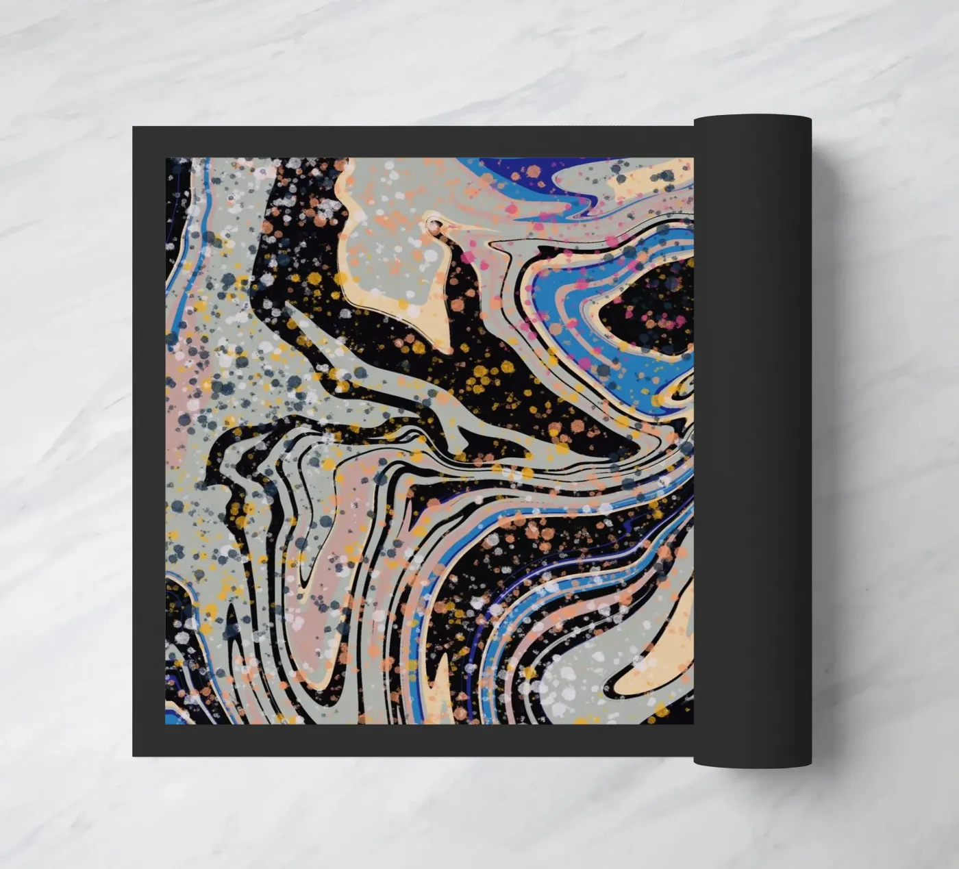 Marble flow zerbino da Little Dean