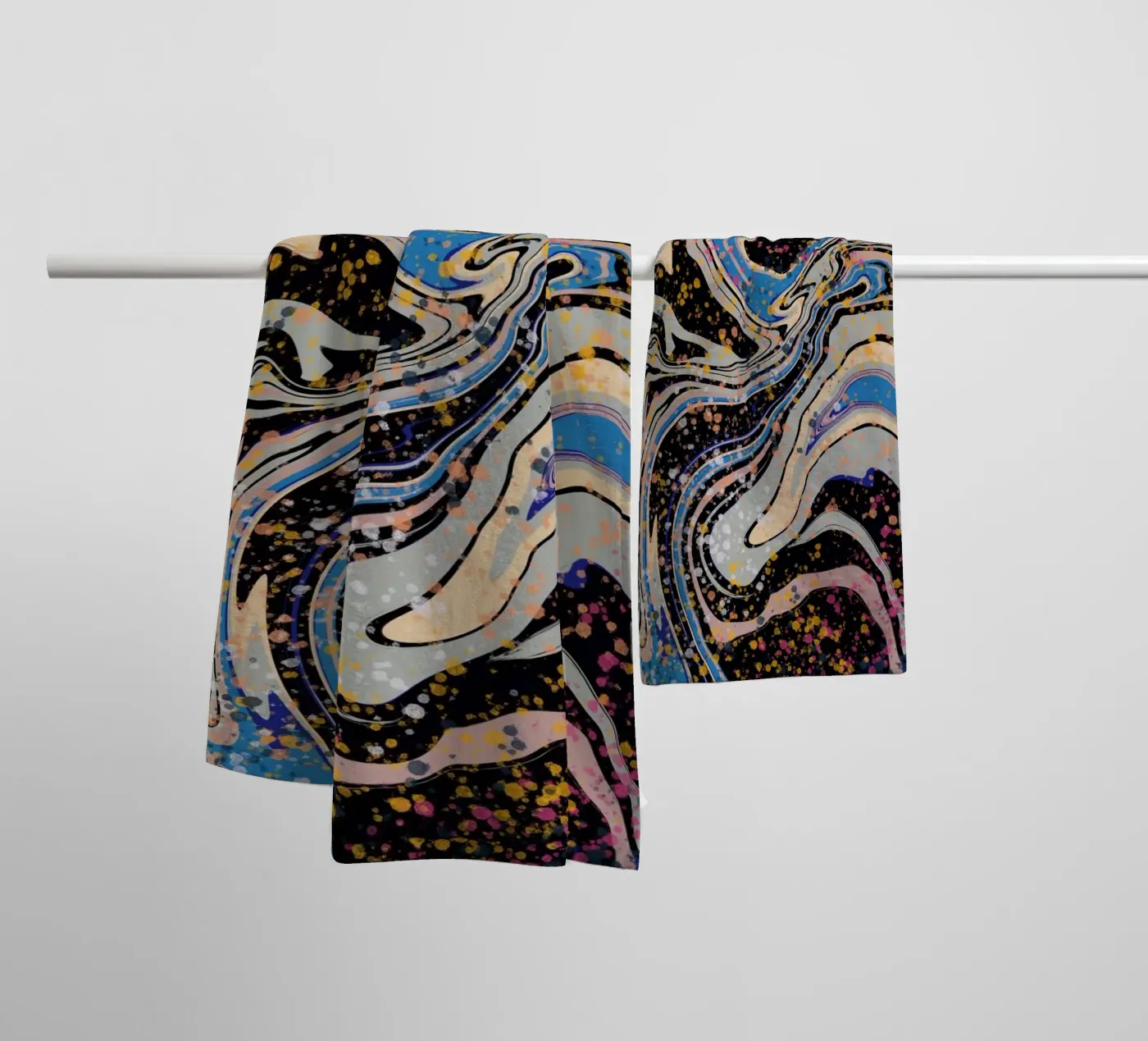 Marble flow Handtuch von Little Dean