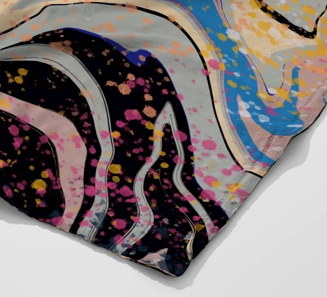 Marmorfluss Fleecedecke von Little Dean