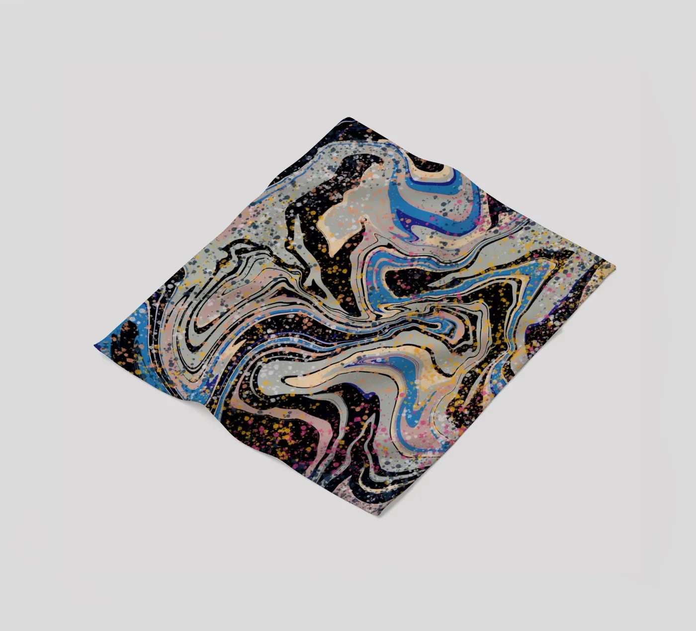 Marmer stroom fleecedeken van Little Dean