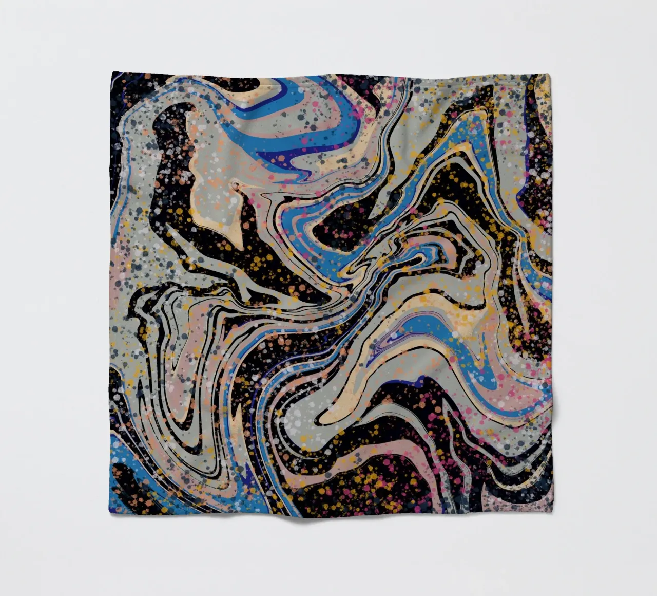 Marmorfluss Fleecedecke von Little Dean