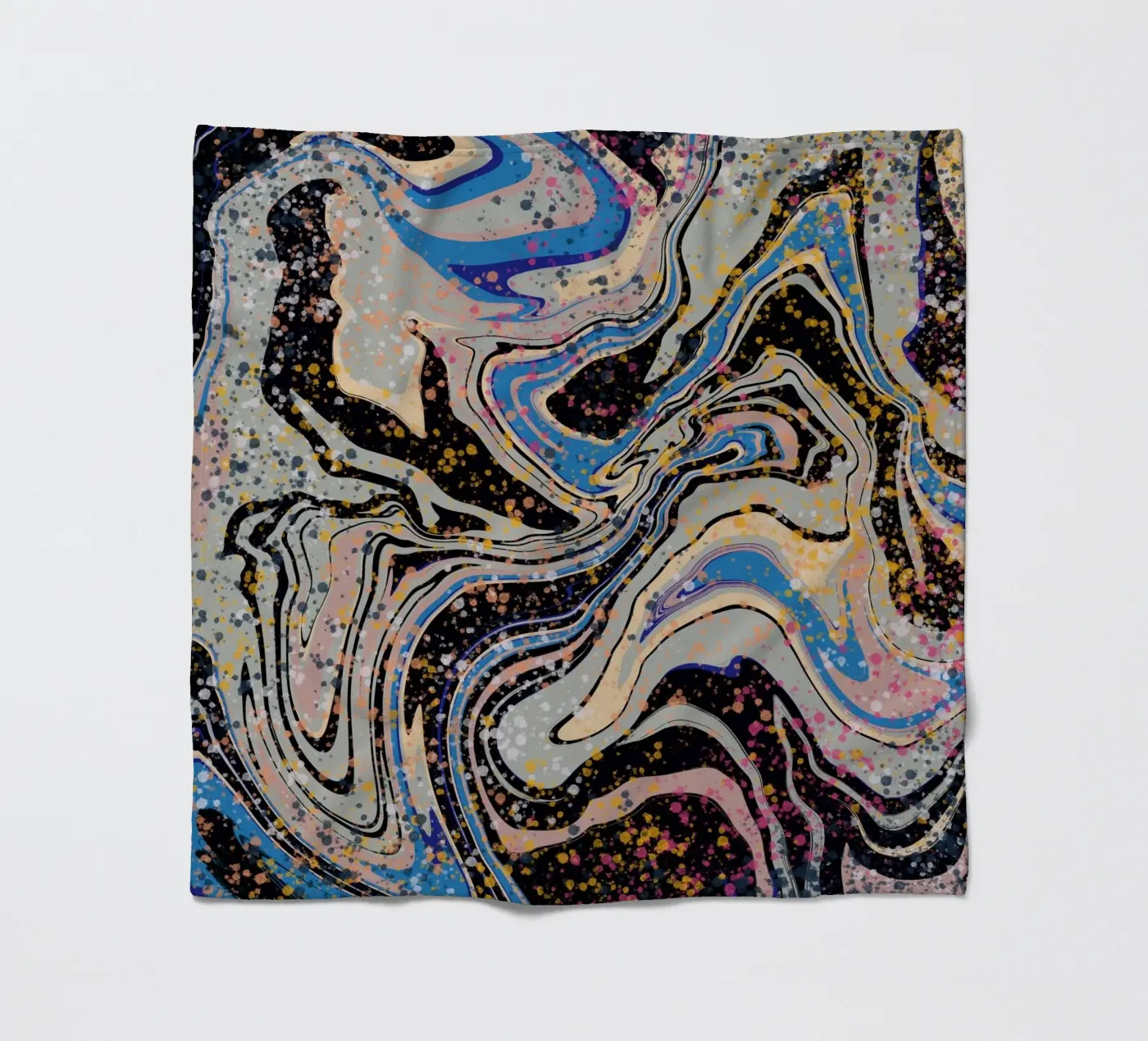 Marmer stroom fleecedeken van Little Dean