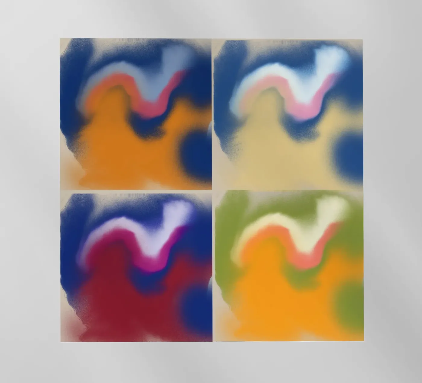 Fluidity square backlit film by Little Dean