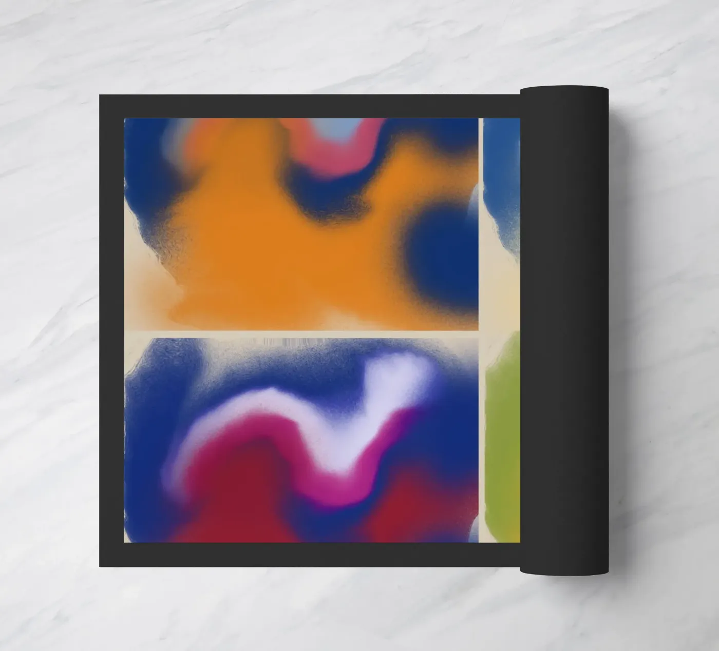 Fluidity square paillasson de Little Dean