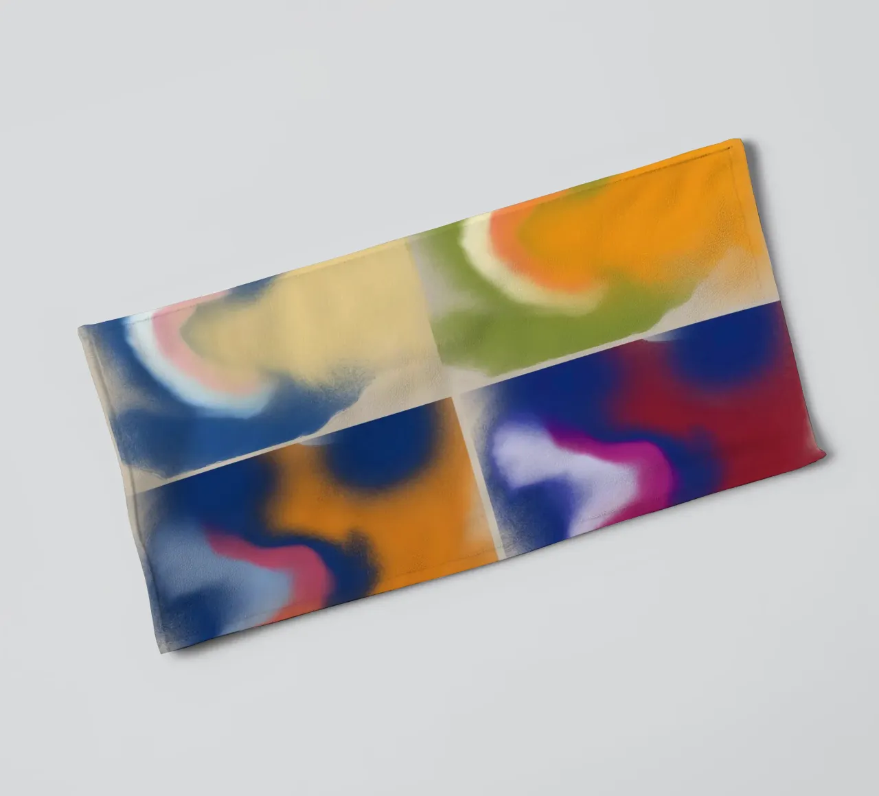 Fluidity square towel by Little Dean
