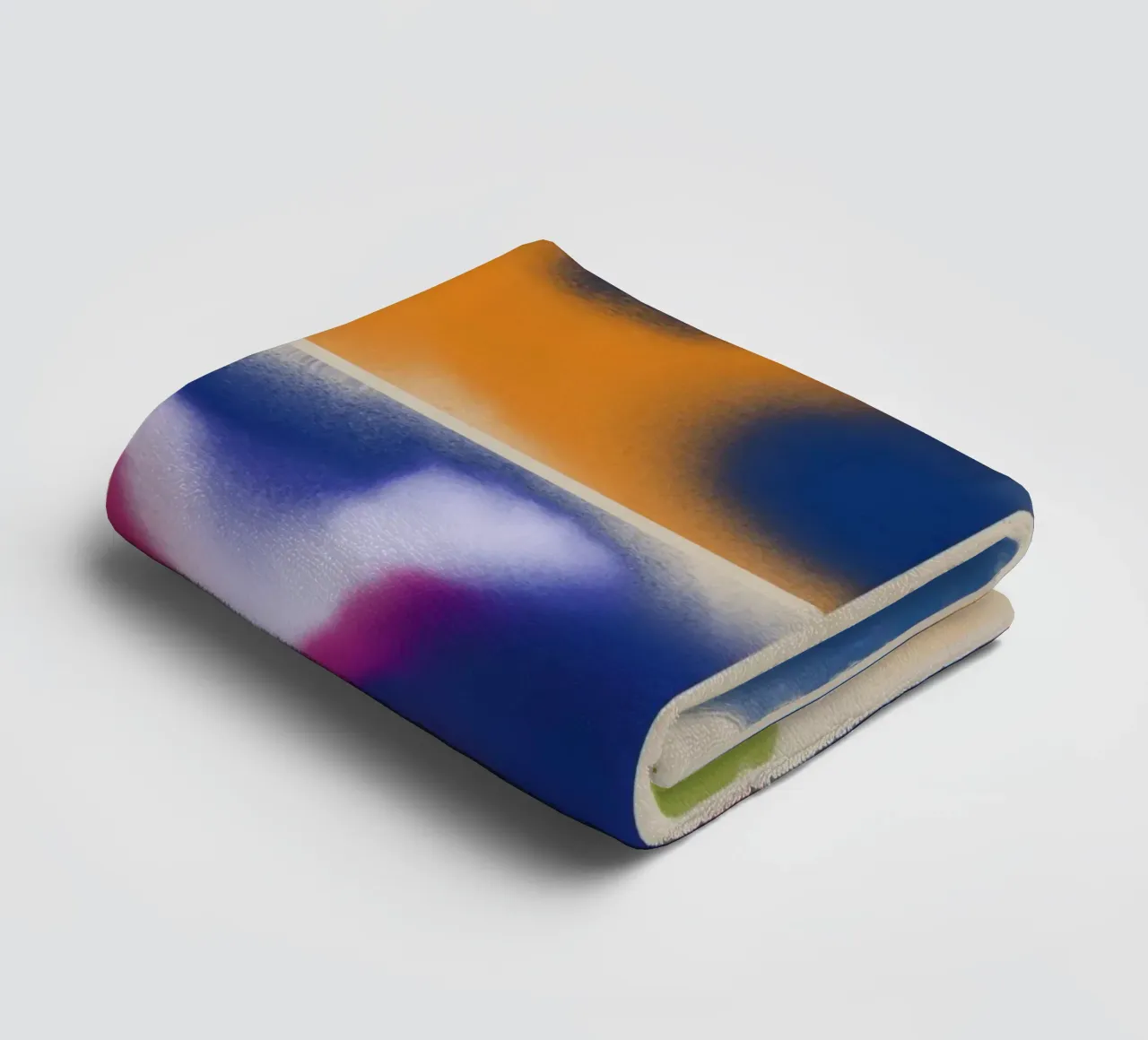 Fluidity square towel by Little Dean