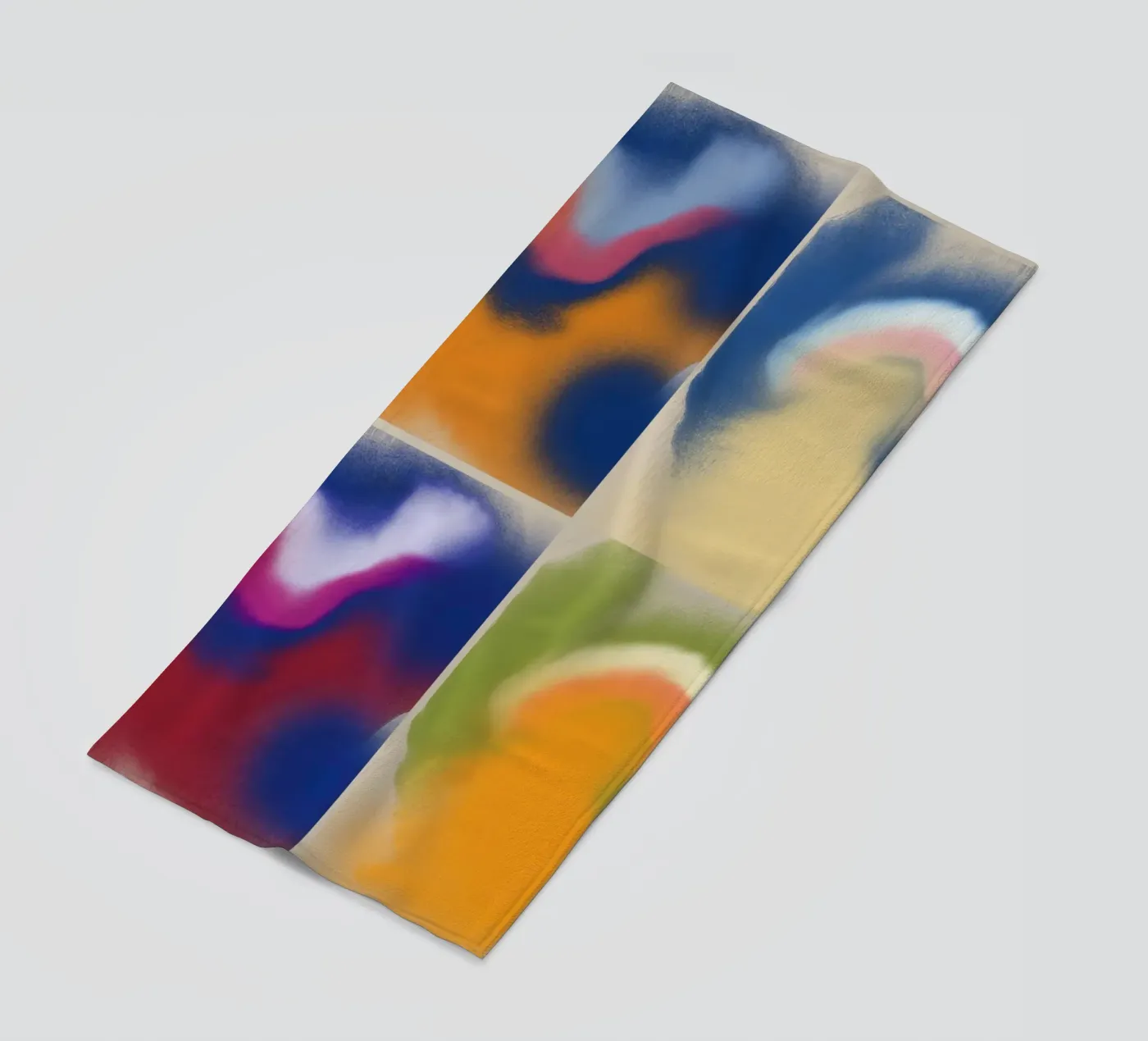 Fluidity square Strandtuch von Little Dean