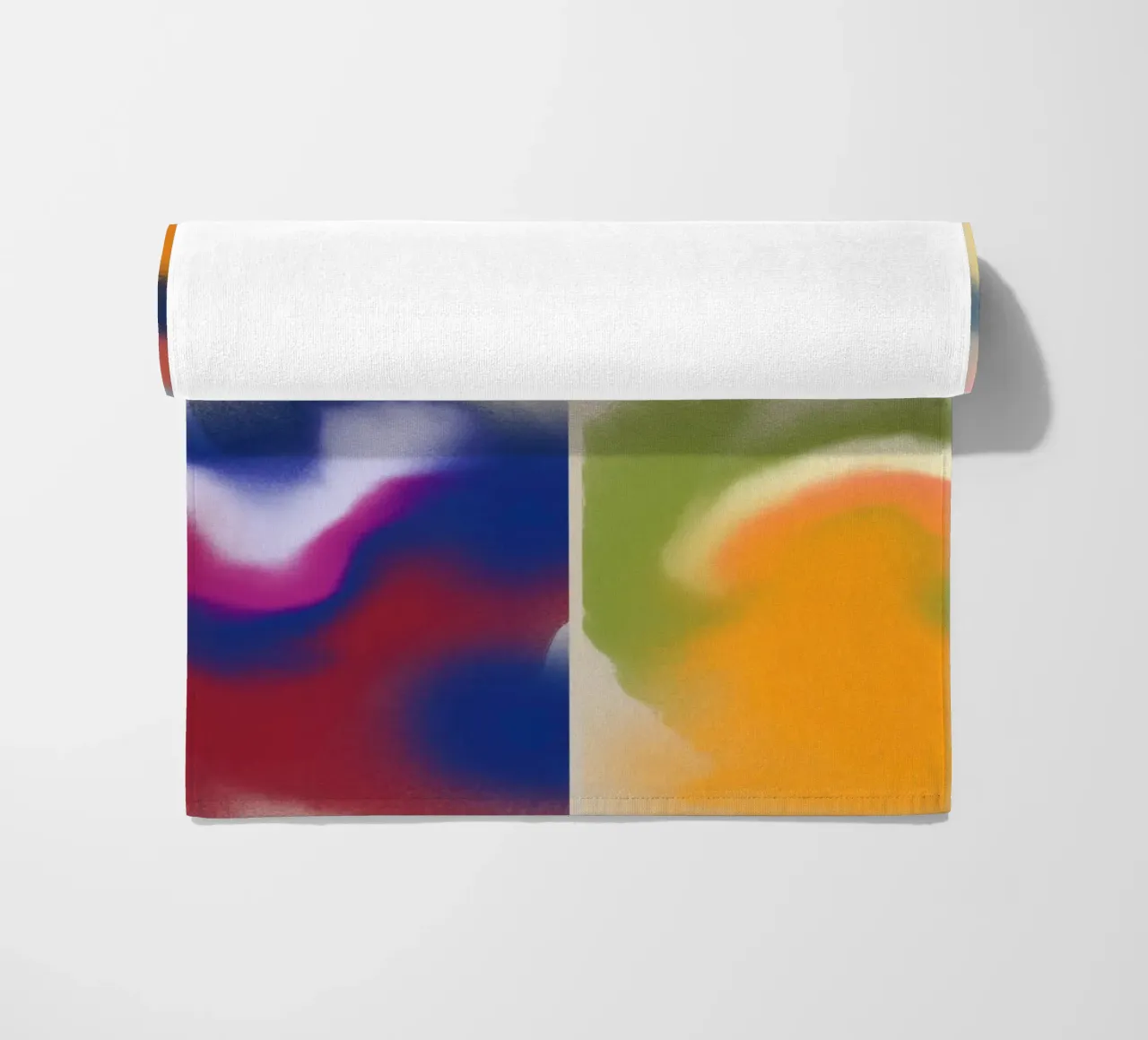 Vloeibaarheid vierkant strandhanddoek van Little Dean