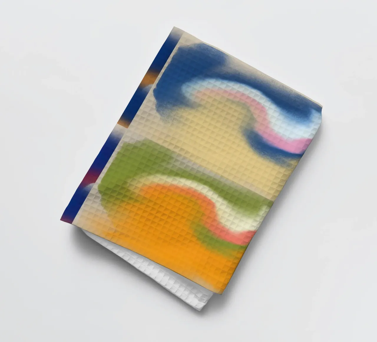 Fluidity square Geschirrtuch von Little Dean