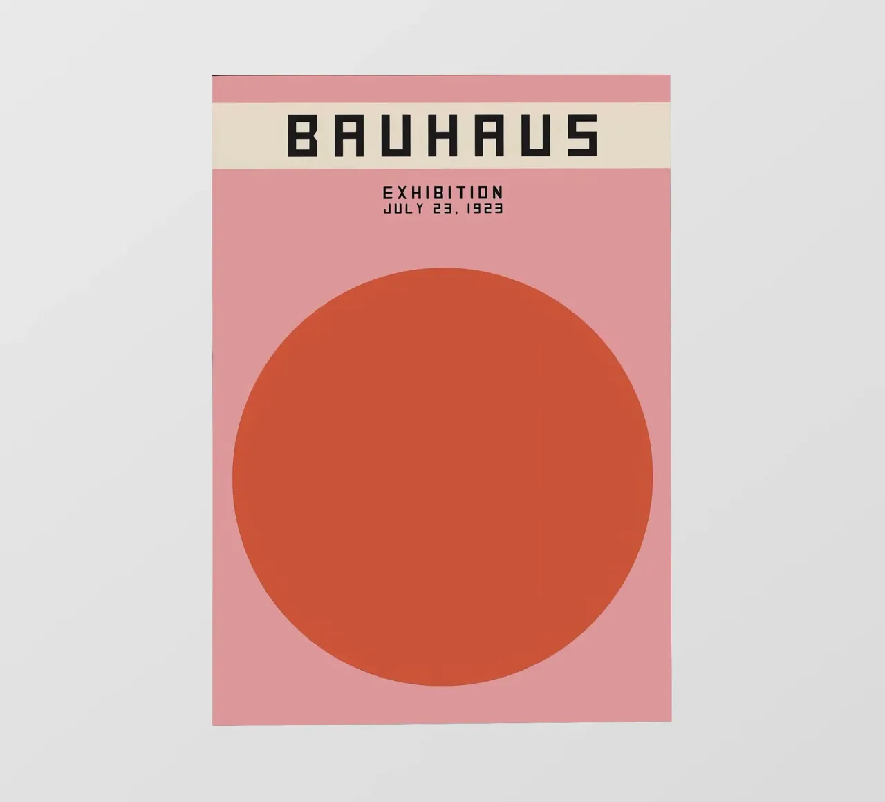 Bauhaus 1923 backlit film by Narciso