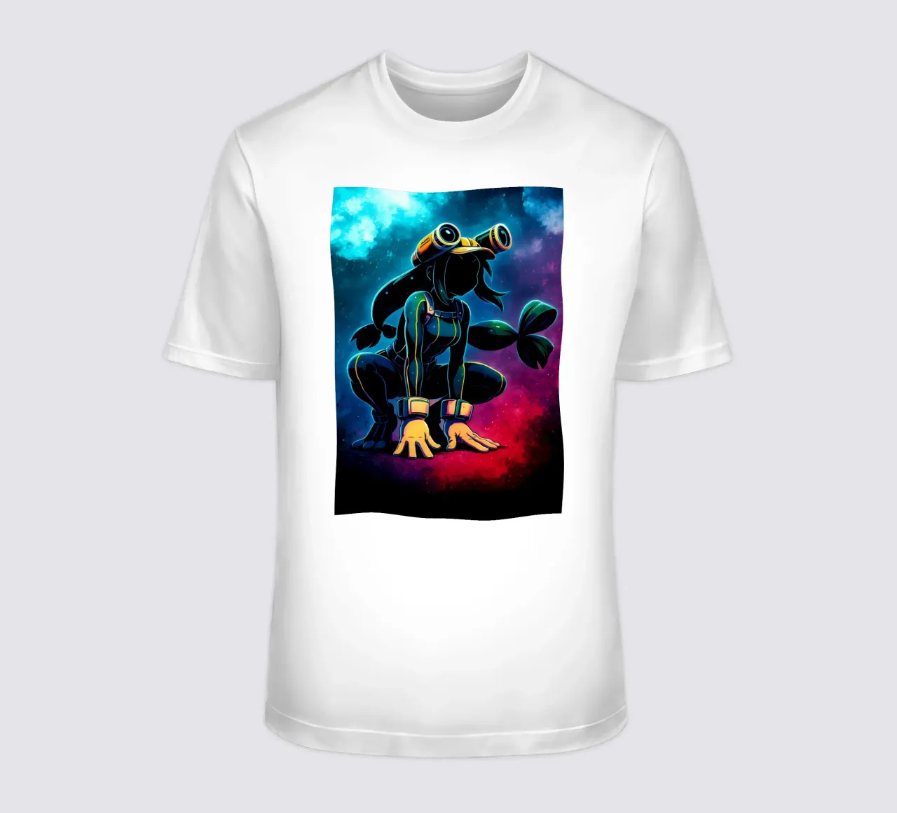 Soul Of my hero academia Asui Tsuyu t-shirt da DGSoulheroes