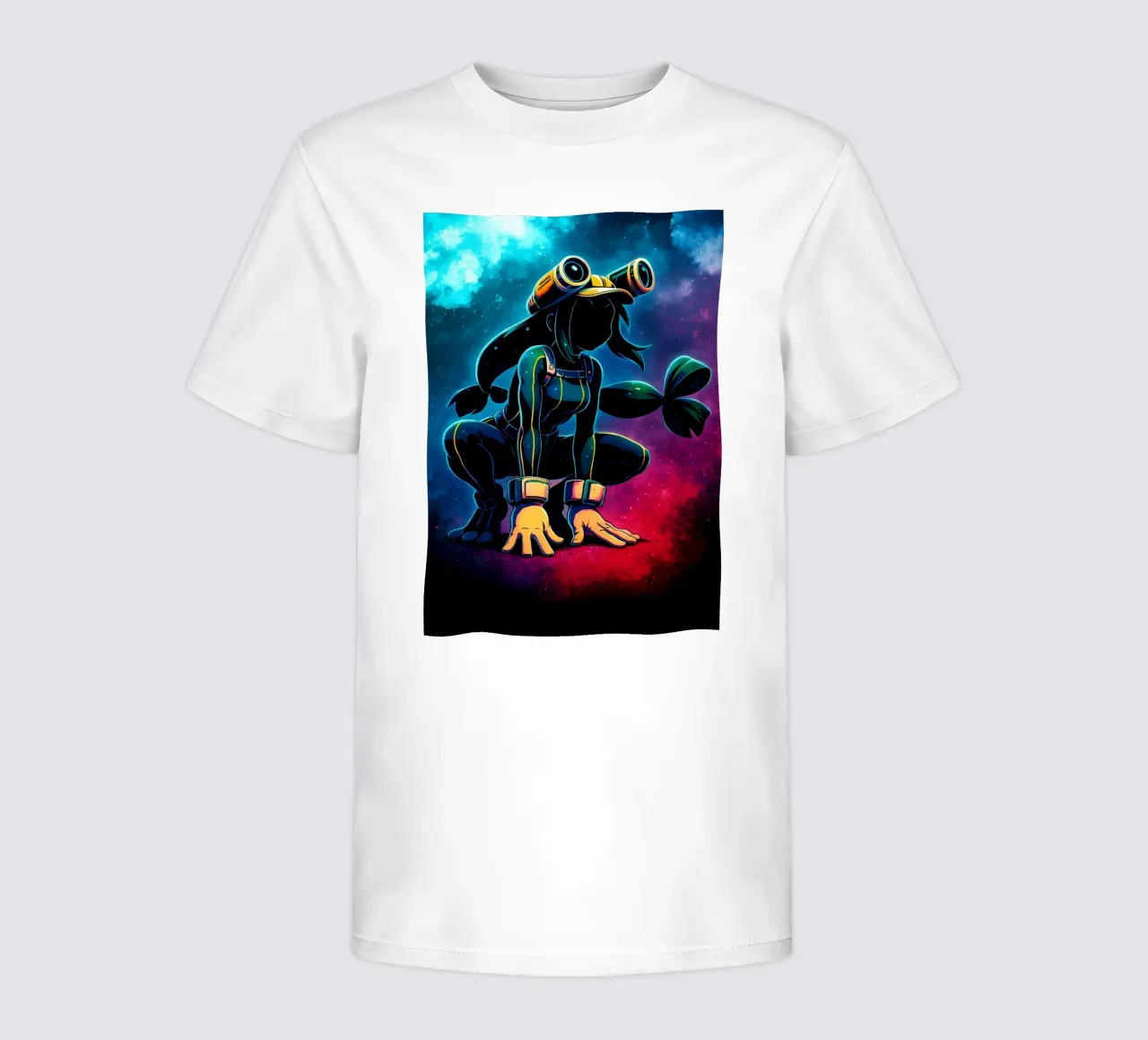 Soul Of my hero academia Asui Tsuyu t-shirt bambini da DGSoulheroes