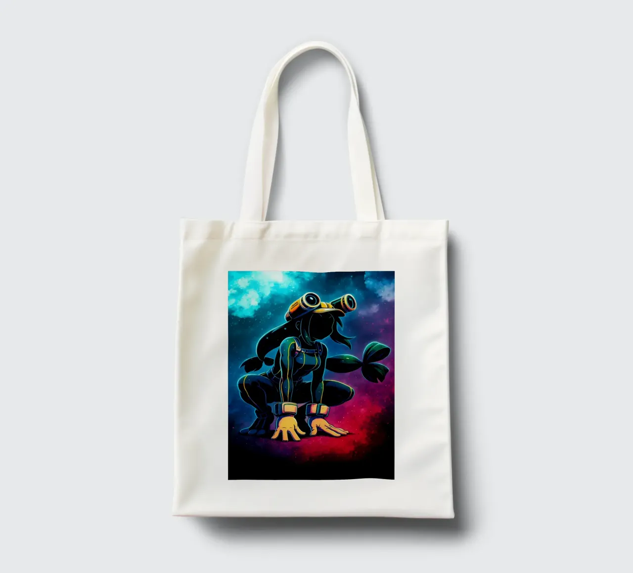 Soul Of my hero academia Asui Tsuyu borsa in juta da DGSoulheroes