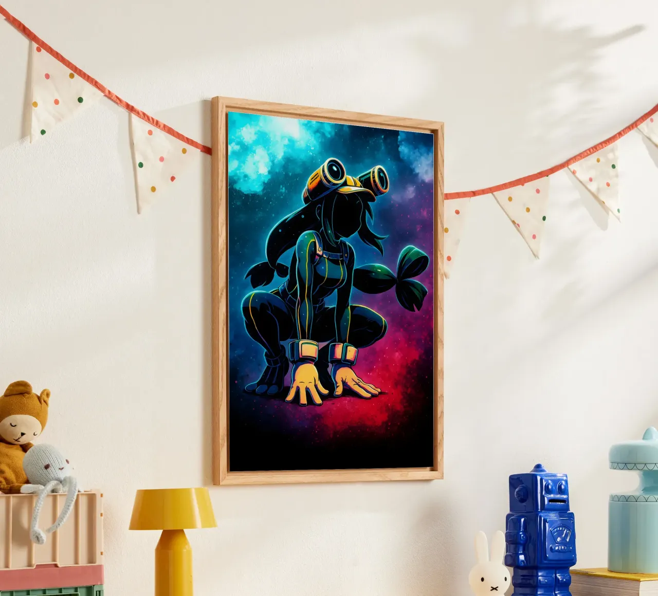 Soul Of my hero academia Asui Tsuyu plexiglass da DGSoulheroes