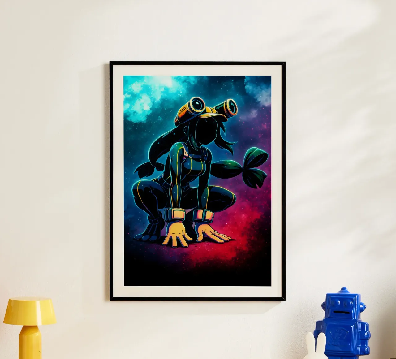 Soul Of my hero academia Asui Tsuyu carta hahnemühle da DGSoulheroes