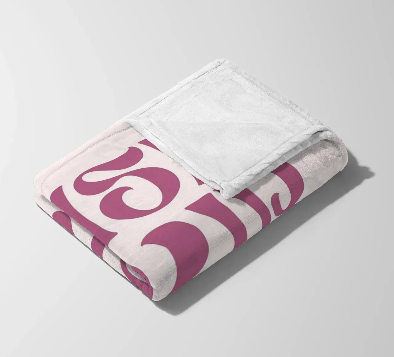 "Push Your Limit" Groovy Motivational Art Print fleece blanket by homdeco