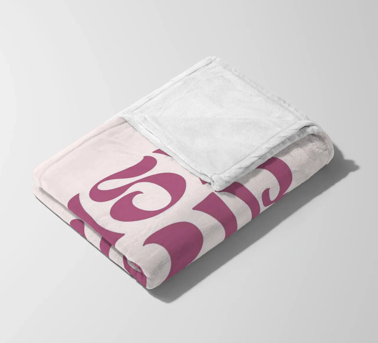 "Push Your Limit" Groovy Motivational Art Print fleece blanket by homdeco