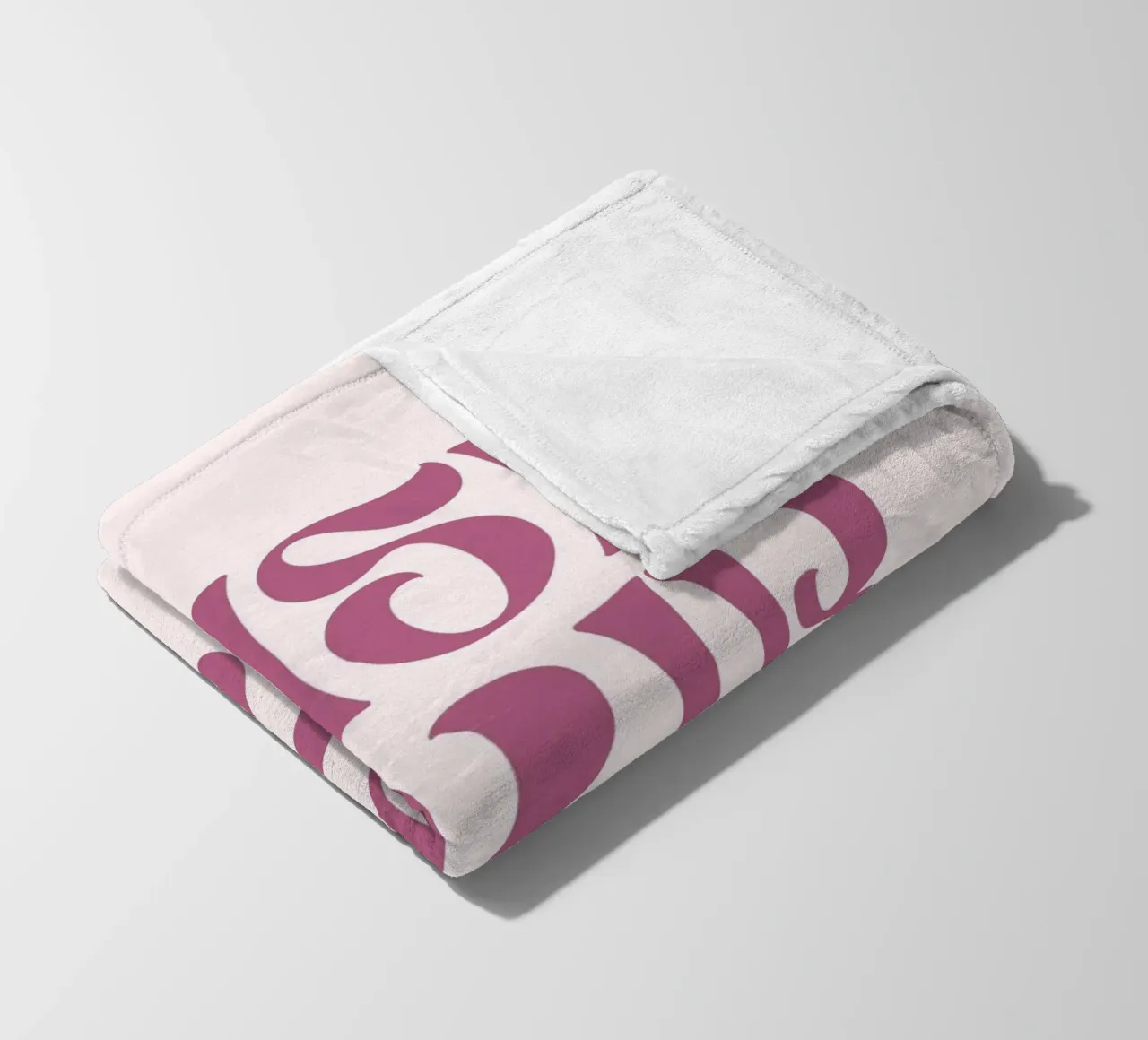 "Push Your Limit" Groovy Motivational Art Print fleece blanket by homdeco