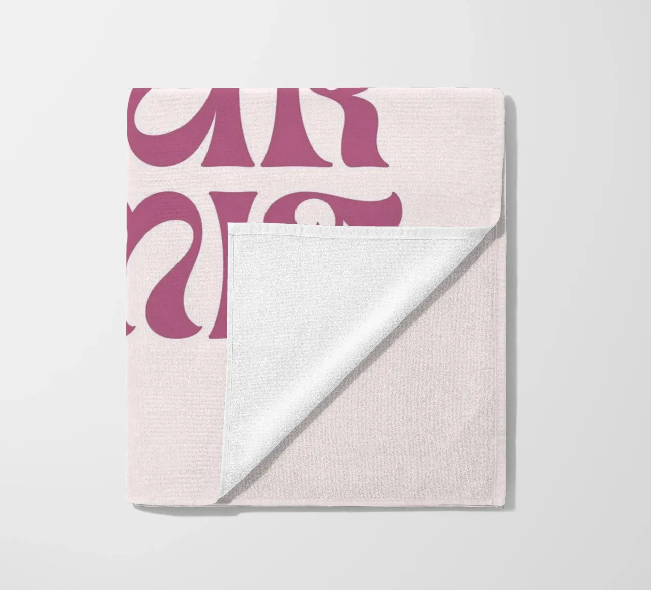 Impression d'art motivationnel "Push Your Limit" Groovy serviette de plage de homdeco