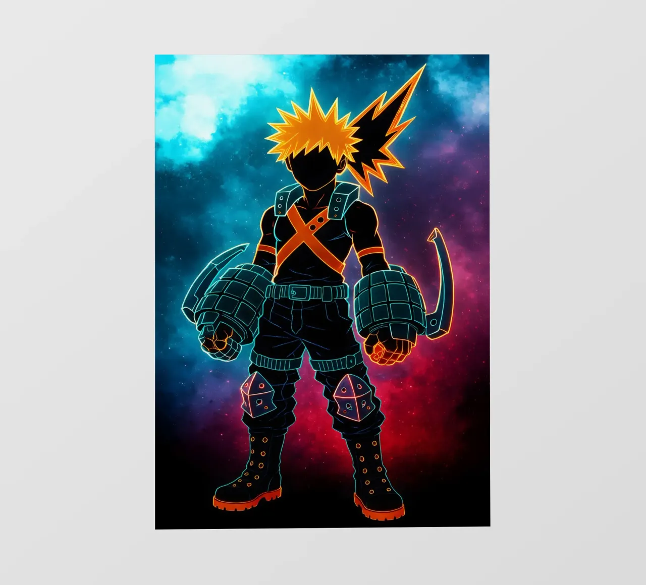 Soul Of my hero academia Bakugo Katsuki telo in pvc da DGSoulheroes