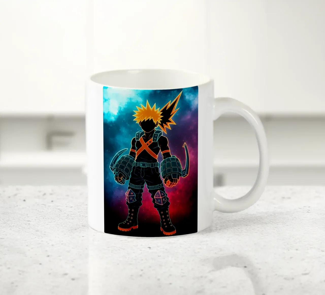 Soul Of my hero academia Bakugo Katsuki tazza in ceramica da DGSoulheroes