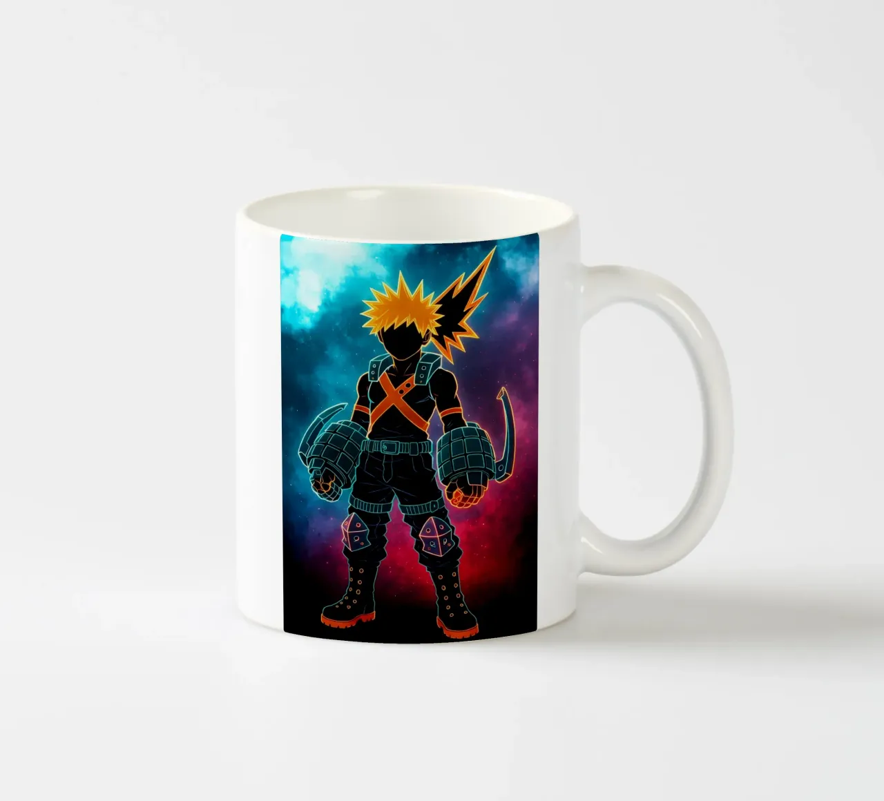 Soul Of my hero academia Bakugo Katsuki tazza in ceramica da DGSoulheroes