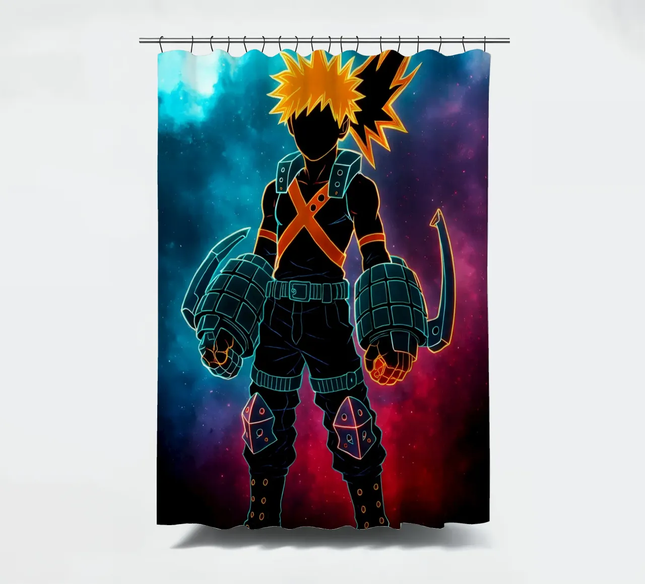 Soul Of my hero academia Bakugo Katsuki tenda da doccia da DGSoulheroes