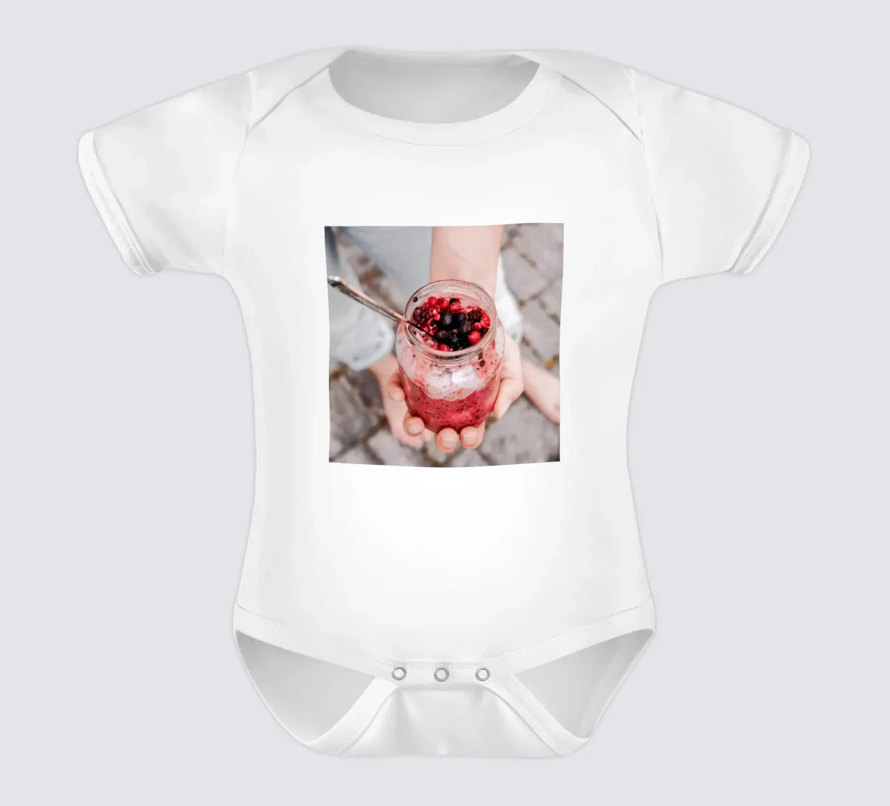 ice ice baby body neonato maniche corte da Alina