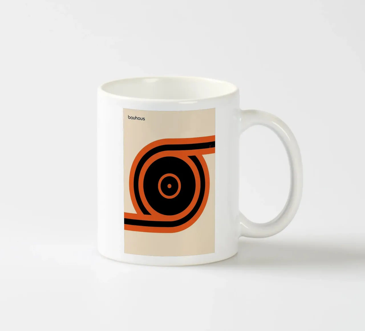 Bauhaus ceramic mug by Narciso