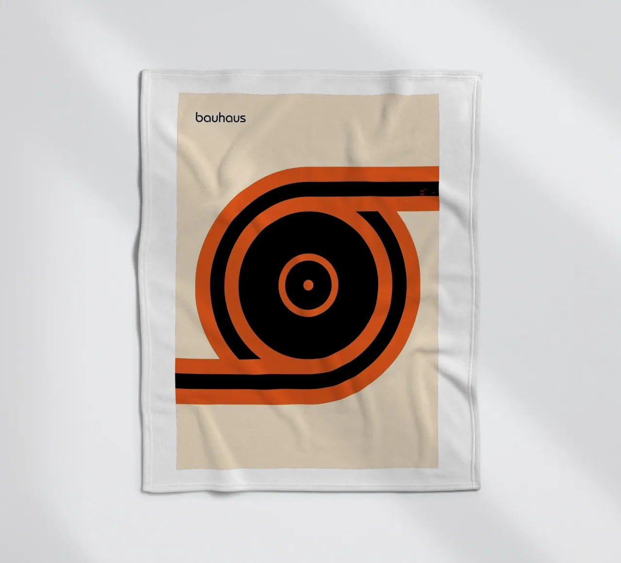 Bauhaus fleece blanket by Narciso