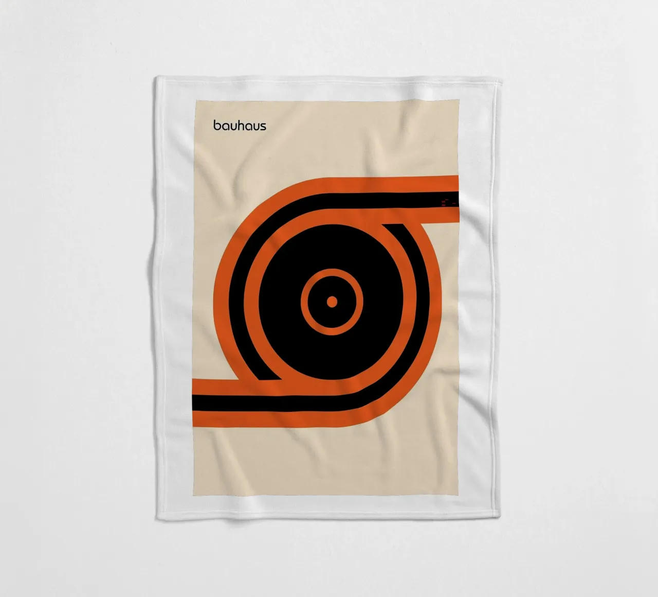 Bauhaus fleece blanket by Narciso