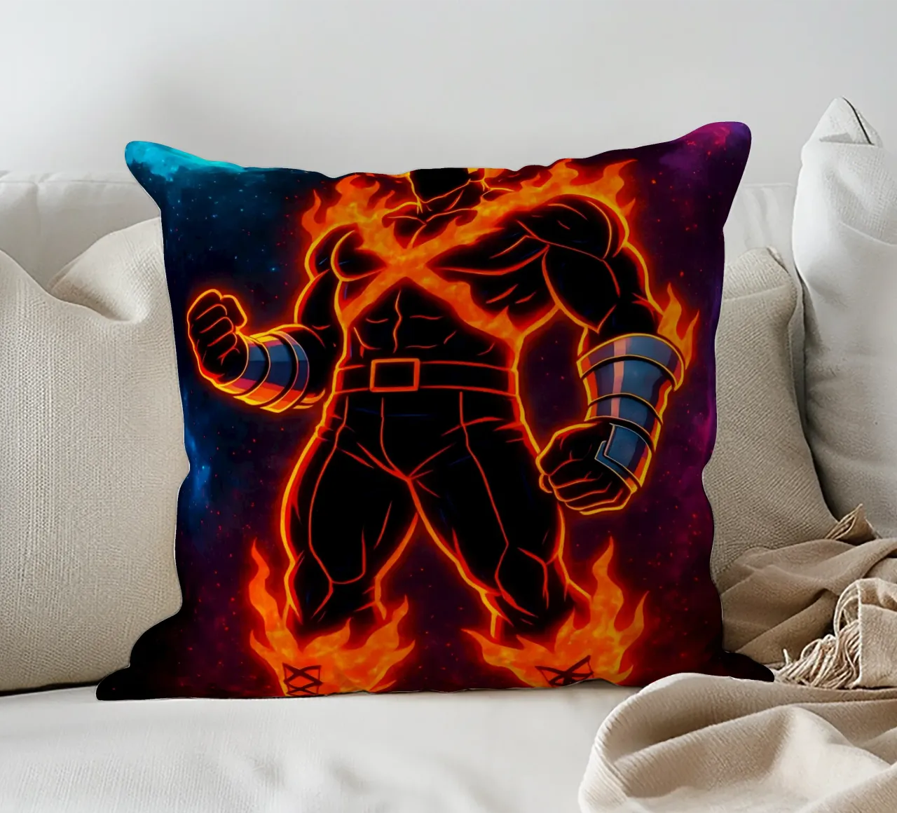 Soul Of my hero academia Endeavor cuscino da DGSoulheroes