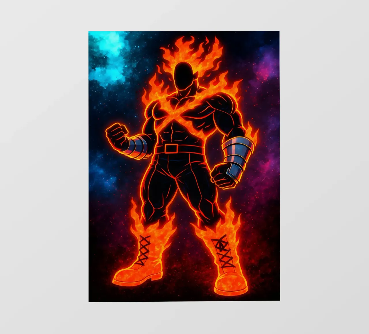 Soul Of my hero academia Endeavor telo in pvc da DGSoulheroes