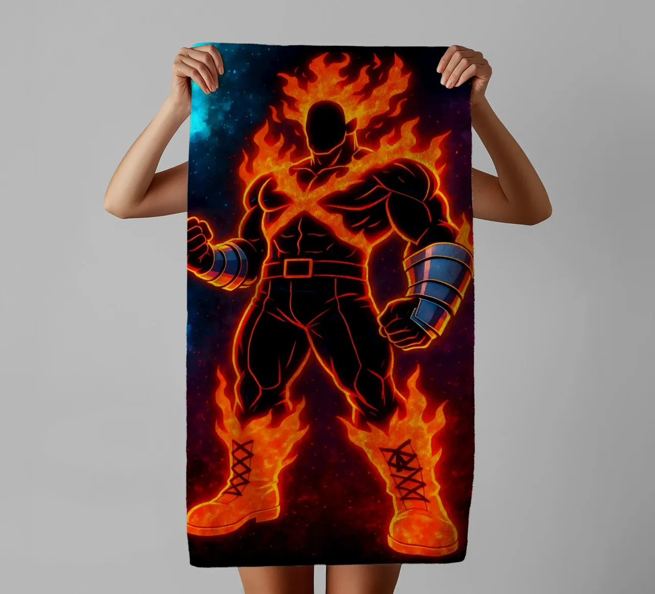 Soul Of my hero academia Endeavor asciugamano da bagno da DGSoulheroes