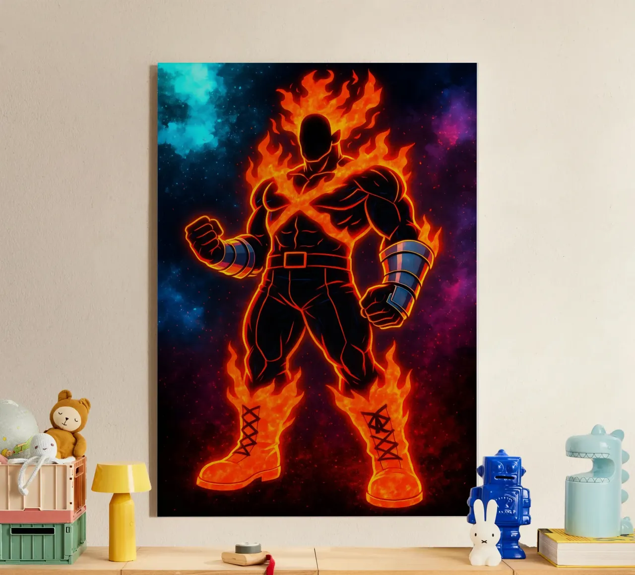 Soul Of my hero academia Endeavor metacrilato de DGSoulheroes