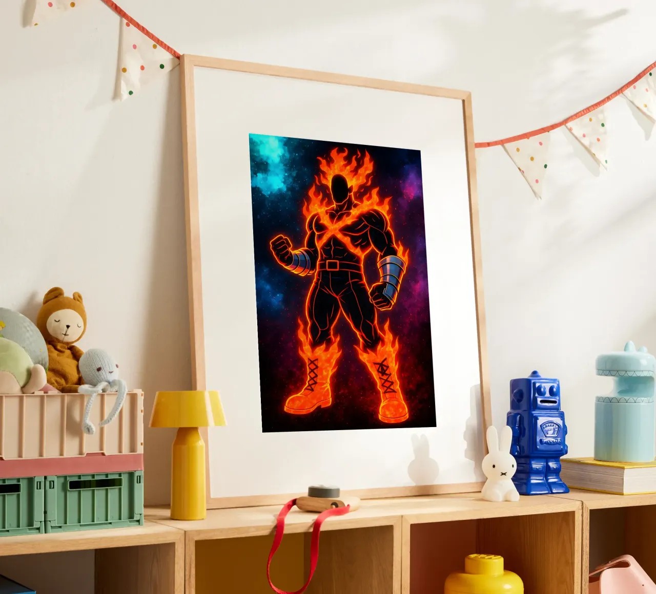 Soul Of my hero academia Endeavor carta hahnemühle da DGSoulheroes