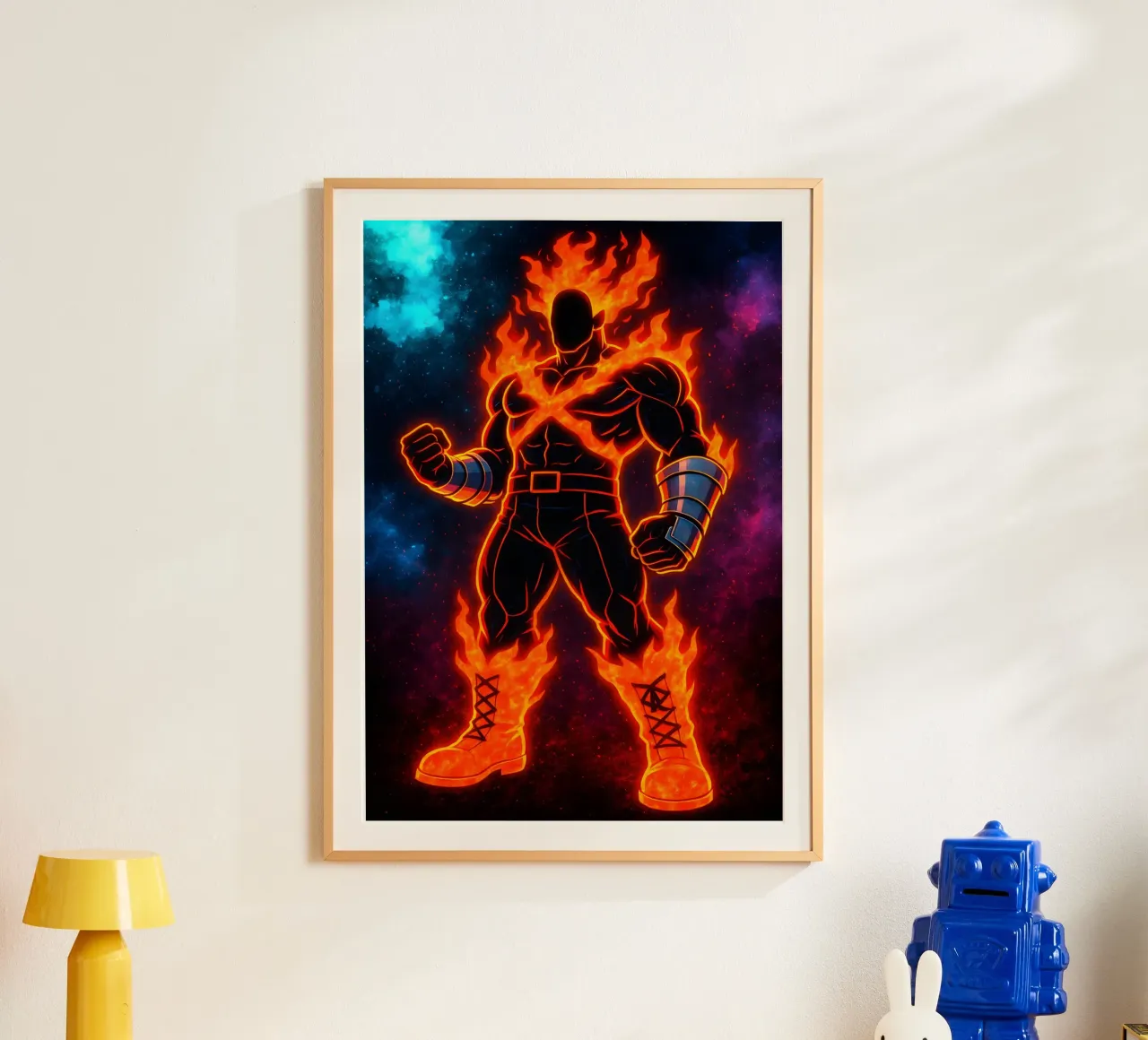 Soul Of my hero academia Endeavor carta hahnemühle da DGSoulheroes