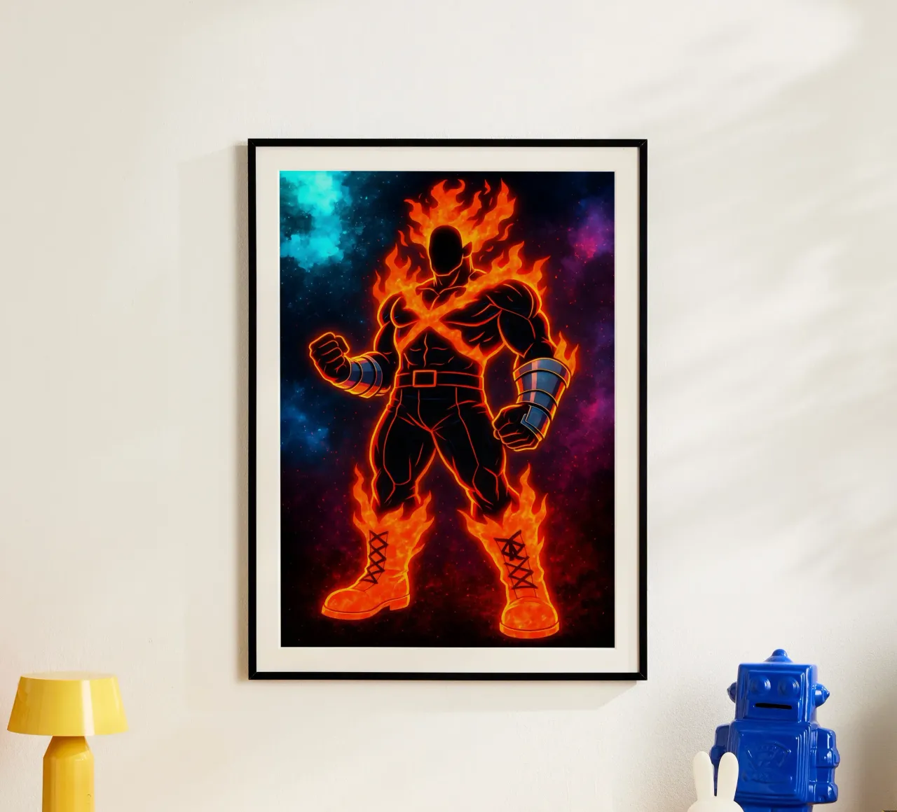 Soul Of my hero academia Endeavor carta hahnemühle da DGSoulheroes